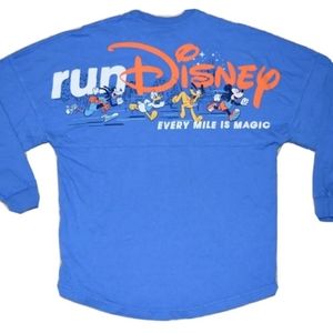 Run Disney Every Mile Is Magic Fab Five Spirit Jersey Adult Unisex Size M Blue